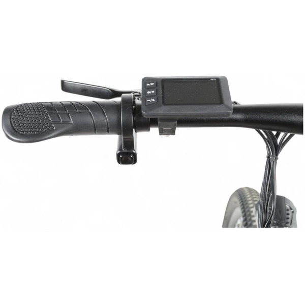 Электровелосипед SameBike SB-GT500 (чёрно-серебристый)