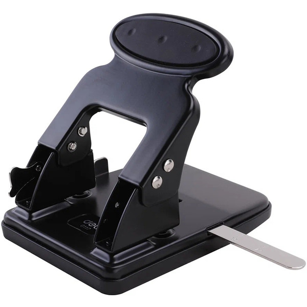 Дырокол Deli Pro 0117 35 листов (черный)