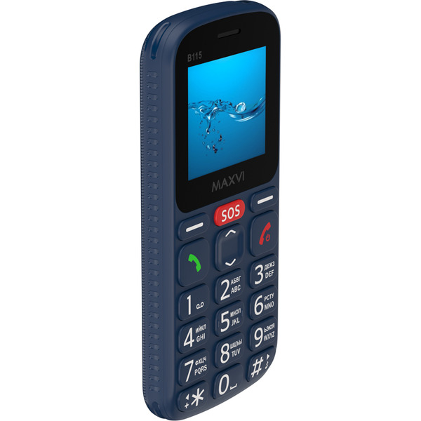 Мобильный телефон Maxvi B115 (синий)