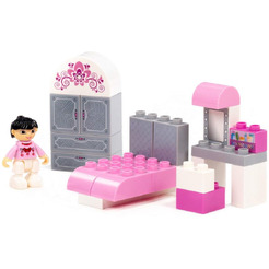 Конструктор Полесье Макси Комната девочки 10777