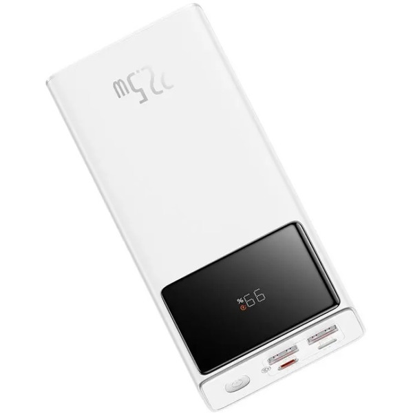 Внешний аккумулятор Baseus Star-Lord Digital Display Fast Charge 20000mAh (PPXJ080002) белый