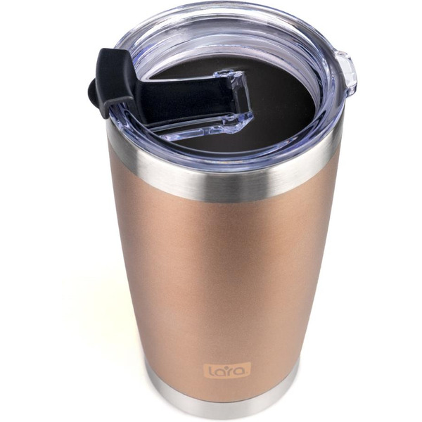 Термокружка Lara LR04-25 Rose Gold