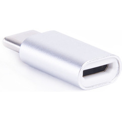 Переходник ATOM USB Type-C 3.1 - USB B micro (серебристый)