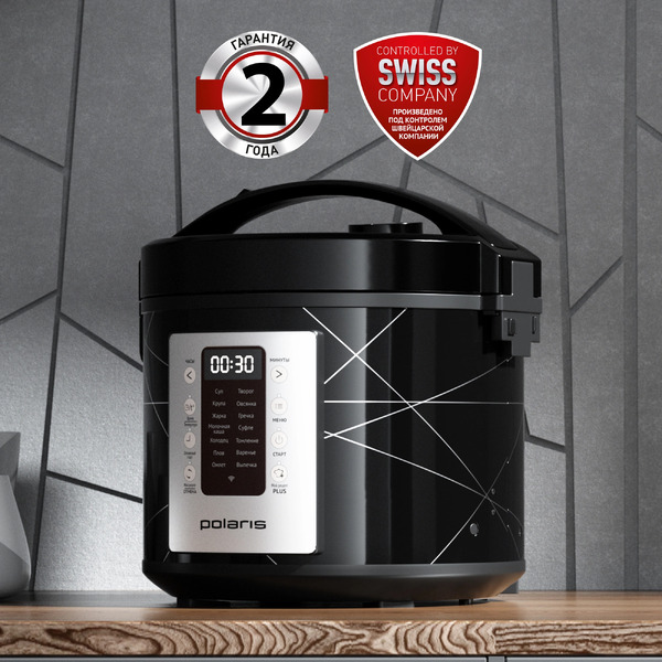 Мультиварка Polaris PMC 5020 Wi-Fi IQ Home (черный)