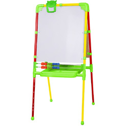 Мольберт детский Brauberg Nika Kids Растущий 238051 (светофор)
