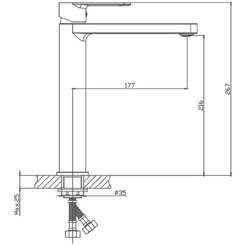 Смеситель Haiba HB11617