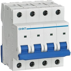 Автоматический выключатель Chint NB1-63 4P 20A 6kA х-ка D (DB) (R) 179758