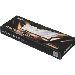 Оперативная память Netac Shadow II White 16ГБ DDR4 3200МГц NTSWD4P32SP-16W