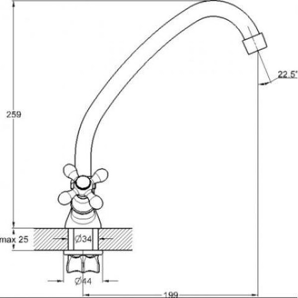 Смеситель Econoce EC0411
