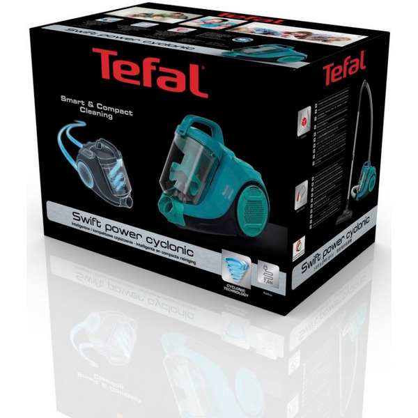 Пылесос с контейнером TEFAL SWIFT POWER CYCLONIC TW2922EA