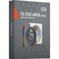 Вентилятор для корпуса PcCooler F3X12R-BKAC-GL
