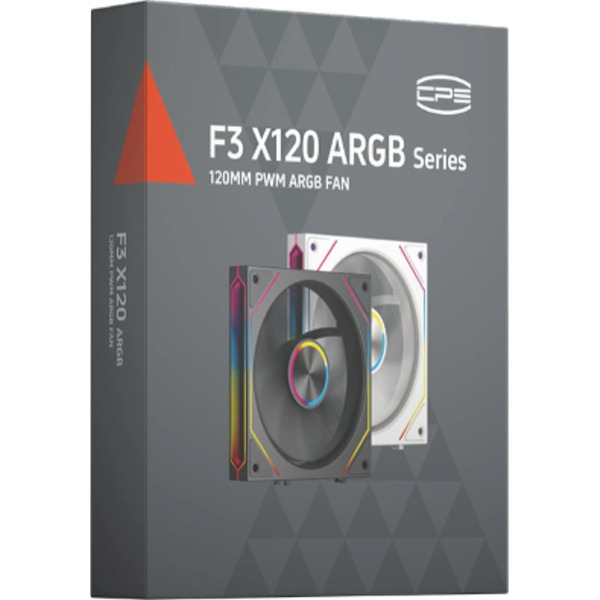 Вентилятор для корпуса PcCooler F3X12R-BKAC-GL