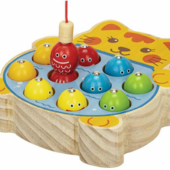 Развивающая игра BRAUBERG KIDS магнитная рыбалка " Кот" 665246