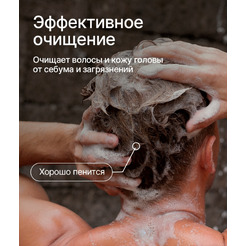 Шампунь для волос NICE by Septivit For Men Для всех типов волос, 1000 мл
