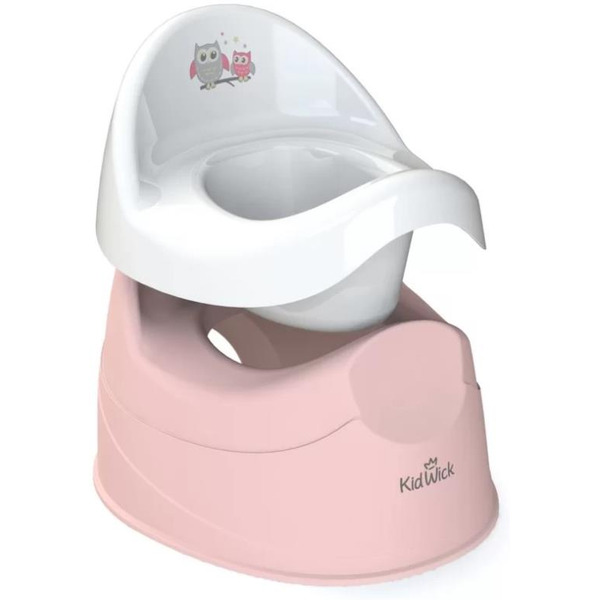 Детский горшок Kidwick Дуэт KW100304 (розовый/белый)