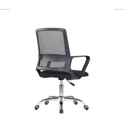 Кресло компьютерное SitZone U-0385 CH сетка/ткань, черный