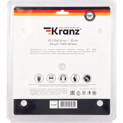 Пильный диск KRANZ KR-92-0120
