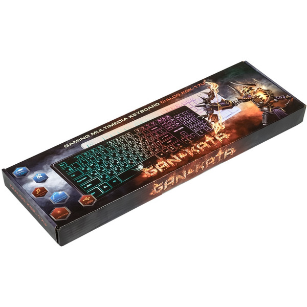 Клавиатура Dialog Gan-Kata KGK-17U (белый)