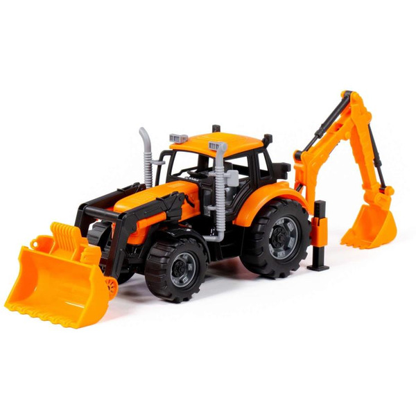 Экскаватор Полесье Прогресс 91789 (оранжевый)
