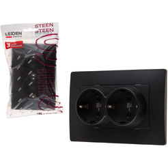 Розетка Leiden Electric Steen 806071
