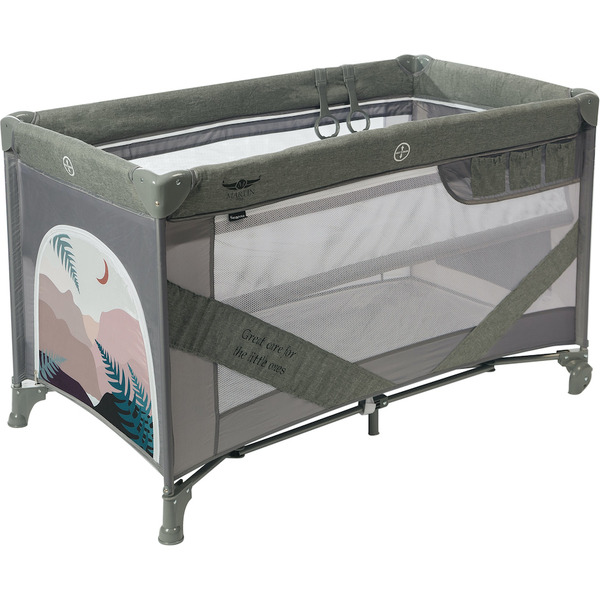 Манеж-кровать Martin Noir Snooze (mont blanc grey)