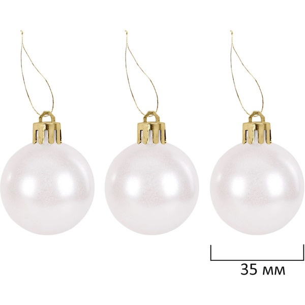 Шары елочные ЗОЛОТАЯ СКАЗКА Light Champagne Style 592592 (шампань)