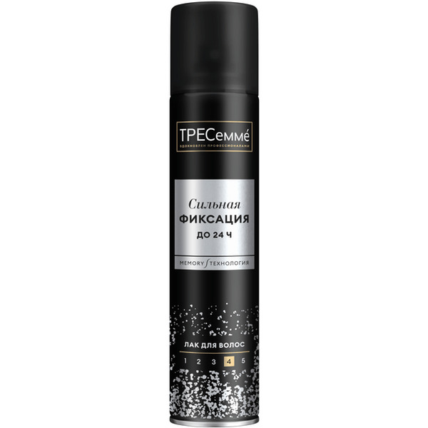 Лак для укладки волос ТРЕСЕММЕ Сильная фиксация 250мл