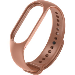 Ремешок BINGO Silicone для Xiaomi Mi Band 5/6/7 (коричневый)