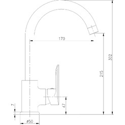 Смеситель Lauter Atrio 21DF1508