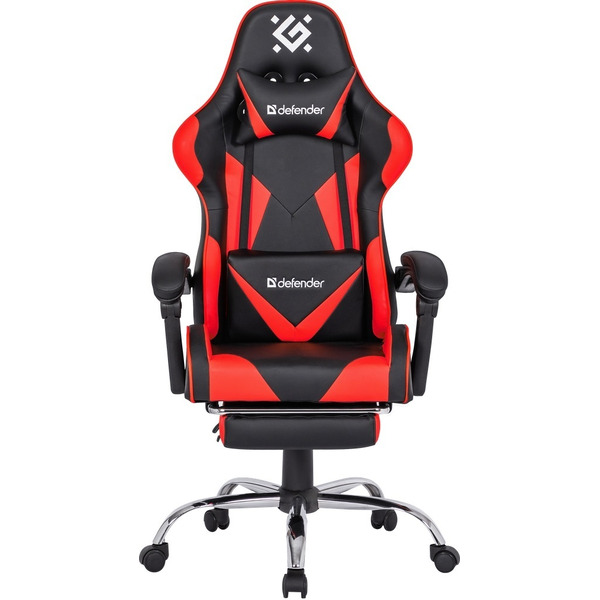 Игровое кресло Defender Pilot (64354) черный/красный