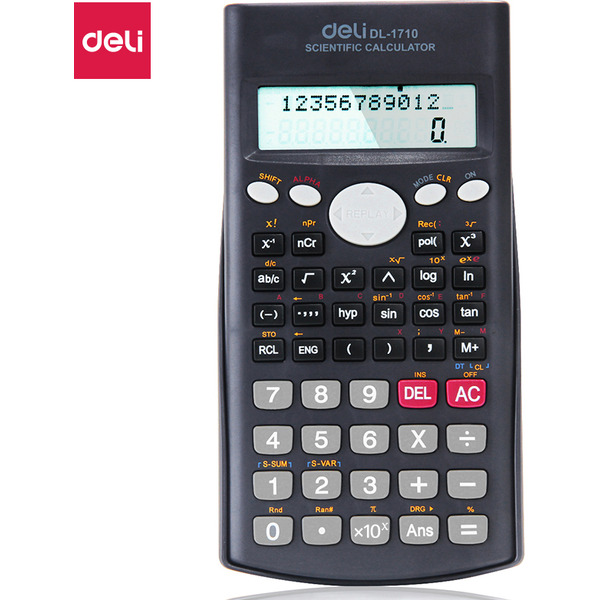Калькулятор инженерный DELI 1710