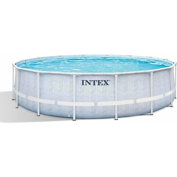 Каркасный бассейн Intex Prism Frame Chevron 26746 (488х122)