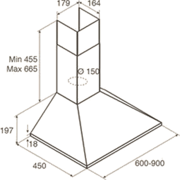 Кухонная вытяжка Jetair Gaia IX/A/90