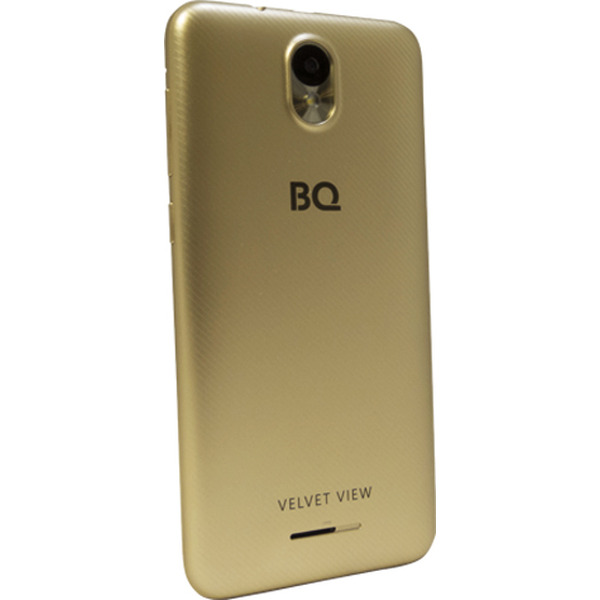 Смартфон BQ-Mobile BQ-5300G Velvet View (золотистый)