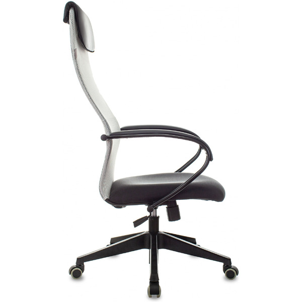 Кресло Бюрократ CH-607 (светло-серый /черный)