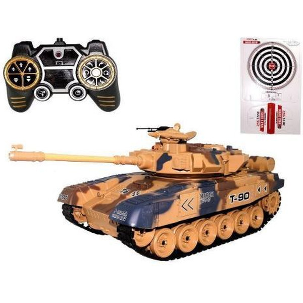 Радиоуправляемый танк 1:18 Huan Qi War King 789-2 (коричневый/камуфляж)