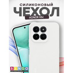 Чехол-накладка Bingo Silicone Case для HONOR X6c Белый