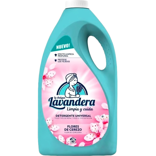 Гель для стирки LA ANTIGUE LAVANDERA Flores De Cereso (90 стирок) 4,5 л