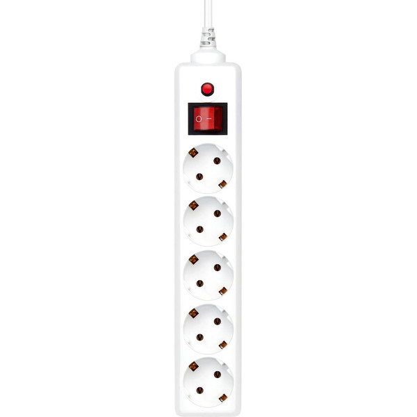 Сетевой фильтр Buro 500SH-5-W