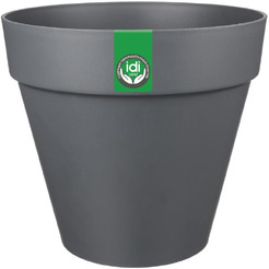 Горшок для цветов IDILAND Tarragon 221610535/01 (серый)