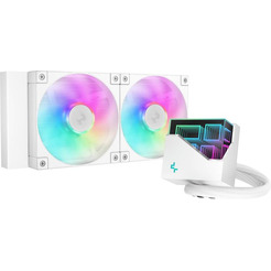Система жидкостного охлаждения для процессора DeepCool LT240 WH ARGB R-LT240-WHAMNC-G-1