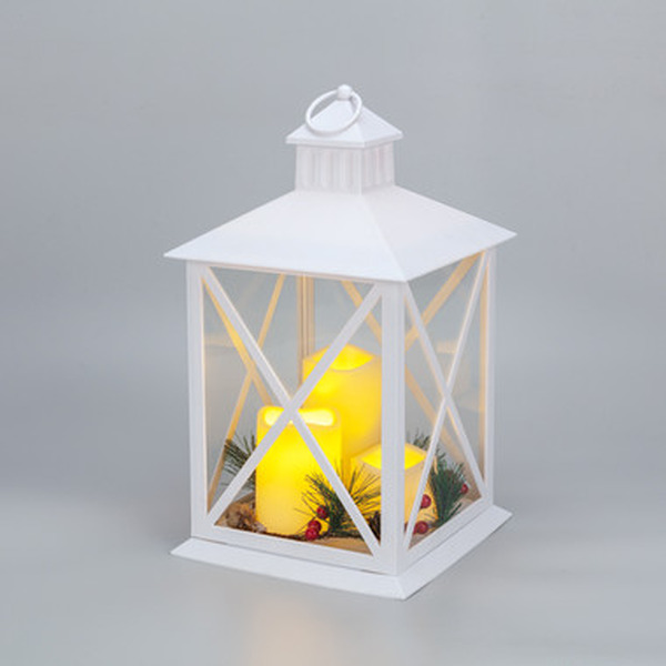 Фонарь декоративный Neon-Night с тремя свечами 513-071