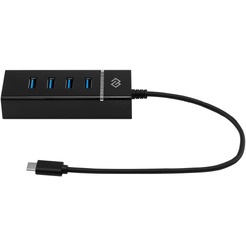 Разветвитель USB-C Digma DHUB-4USB-C-3.0