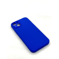 Накладка Case Coated для Apple iPhone 13 (синий)