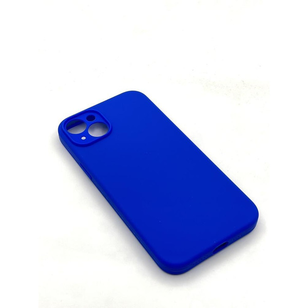 Накладка Case Coated для Apple iPhone 13 (синий)
