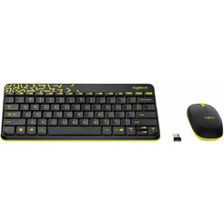 Клавиатура+мышь LOGITECH MK240 (920-008198) черный
