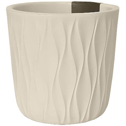 Горшок для цветов с дренажной вставкой Полимербыт Desert 2,3л 4386407