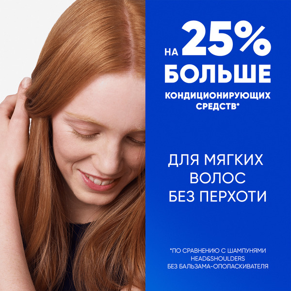 Шампунь для волос Head & Shoulders Ментол против перхоти 2 в 1, 200 мл