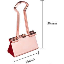 Зажим для бумаг DELI 78200 25шт