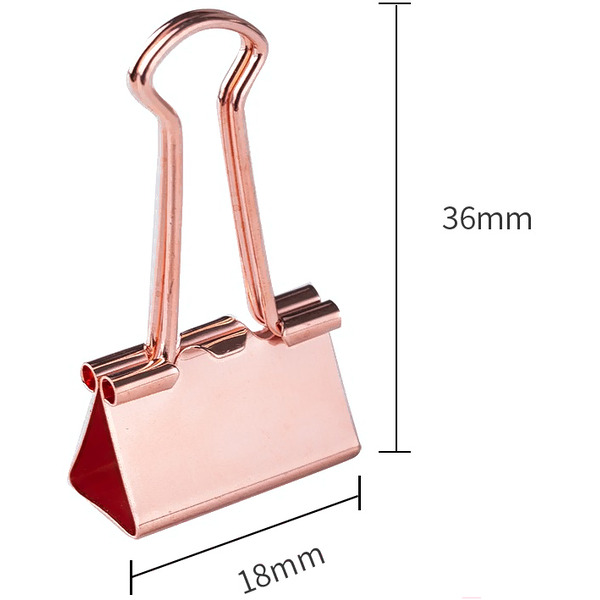 Зажим для бумаг DELI 78200 25шт